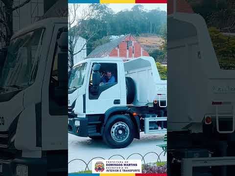 Prefeitura de Domingos Martins reforça frota com três novas caçambas
